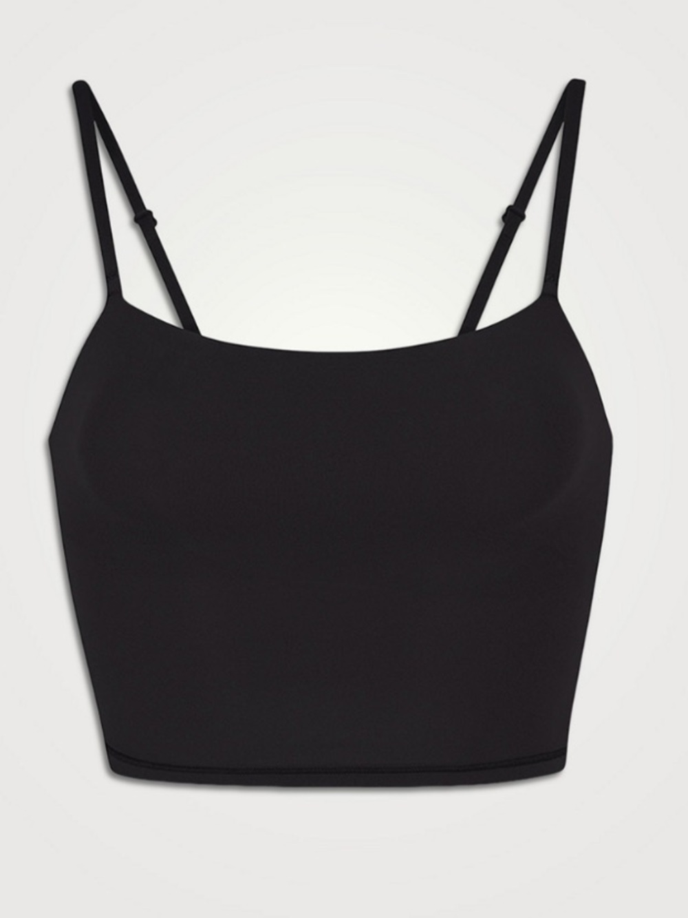 SKIMS Fits Everybody Cropped Cami in Onyx